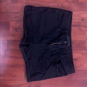 Black high waisted shorts
